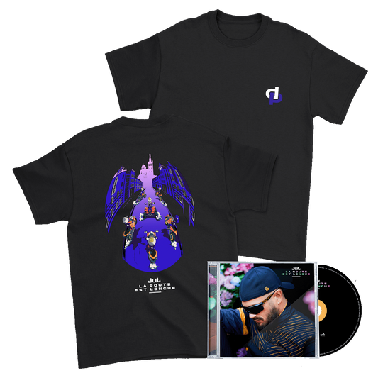 LA ROUTE EST LONGUE - BOX T-SHIRT + CD