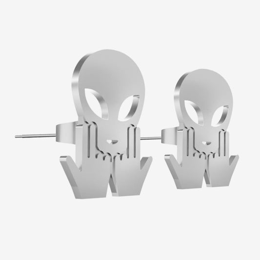 LA ZONE - BOUCLES D'OREILLE OVNI